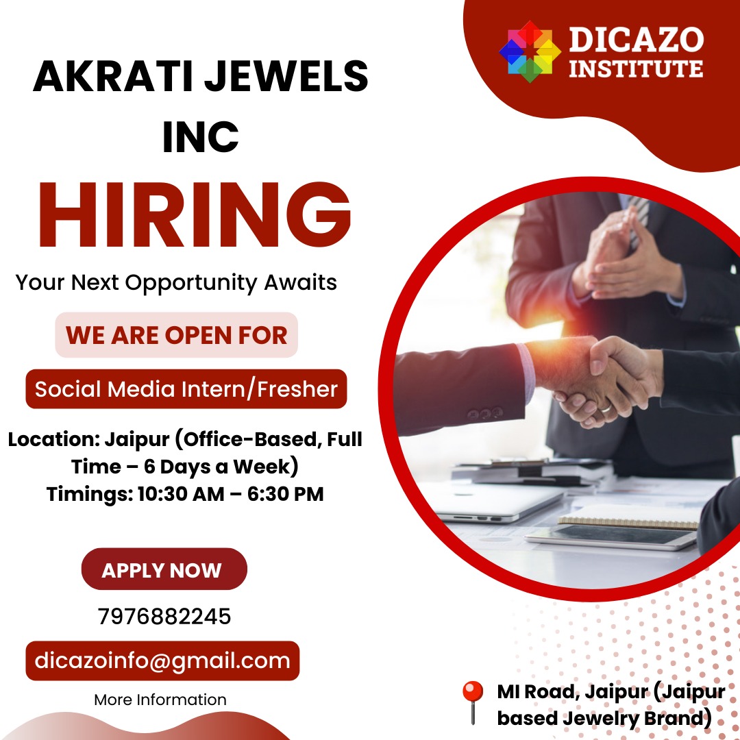 fresher jobs in jaipur